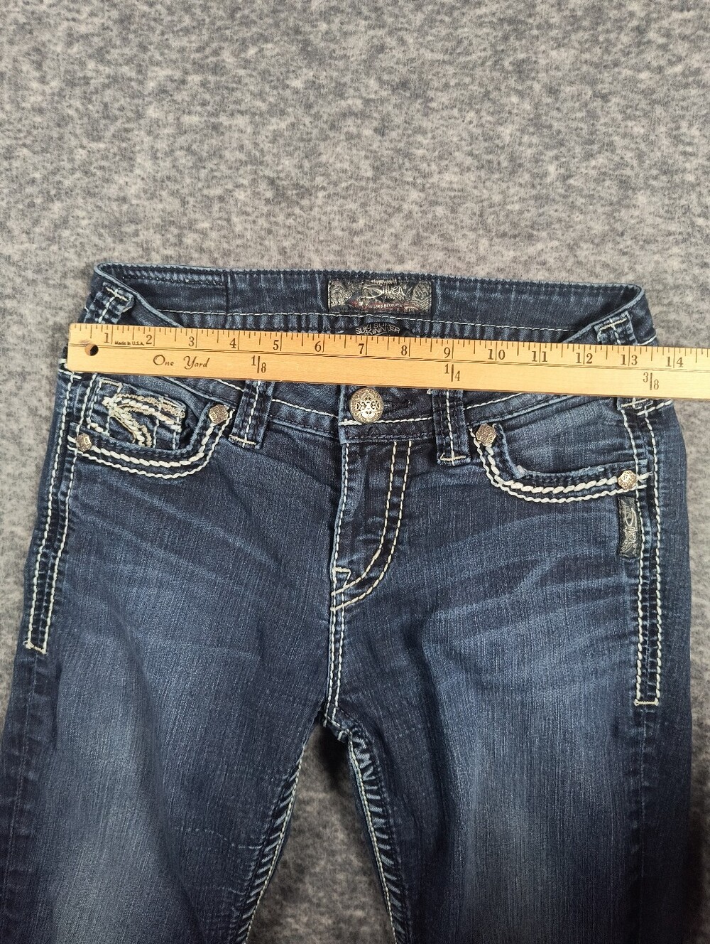 Silver Suki Super Skinny jeans, women's W27/L31 - Picture 12 of 16